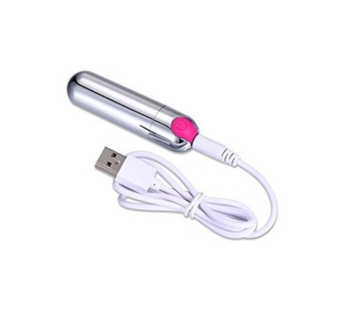 Mini wibrator mały sex masażer 7cm 10 trybów usb